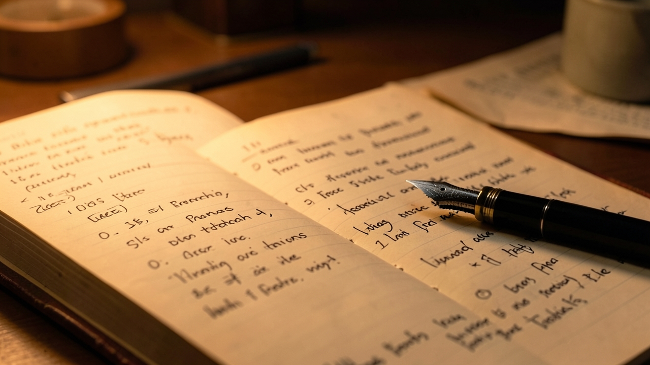 Illustrating the art of pacing information in fiction with a locked diary, symbolizing strategic narrative withholding.